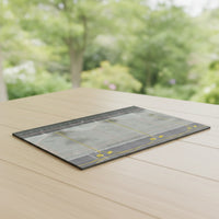 1:400 Scale Airplane Model Display Base Wooden Airport Runway Display Board Printed Model Airport Board Realistic for Collectors, Aviation Dioramas