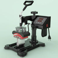 Electric Cap Thermal Transfer Machine Curved Platen Tabletop Cap Press Digital Control Printing Equipment
