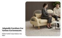 Cafe Booth Set Modern Design Business-Grade Furniture Curved Supportrest for Interior Designers, Business Owners