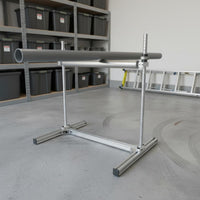 Adjustable Roller Stand Effortless Feeding Long Stock Support Bracket Metal Body