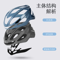 Hot Selling Unisex Adult Cycling Helmet for Road Bikes, Outdoor Leisure, Breathable and Ventilated