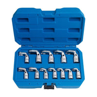 Universal Brake Line Wrench, Multi-Angle Open-End Tool, Automotive Repair, Quick Removal, precise Grip