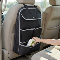 Car Backseat Organizer with Storage Pockets for Kids and Travel Essentials