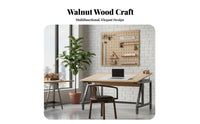 Wheeled Wooden Study Chair Curved spinerest Household Furniture for Professionals