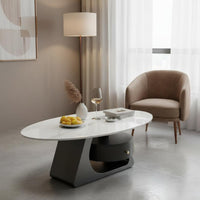 2 Pieces Nesting Coffee Tables Modern Minimalist aesthetic Nesting Table Set Easy Setup Internal Storage for Homeowners, Bedroom
