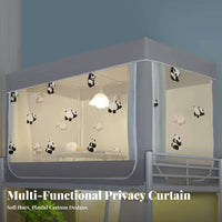 Bunk Bed Tent Integrated mesh Enclosed Top Bunk Tent Thickened Fabric