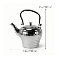 Teapot with Infuser Removable Stainless Steel Teapot Cookware for Home Kitchen