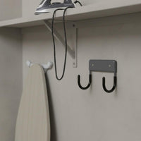 Wall Mount Ironing Board Holder Heavy Duty Laundry Room Organizer for Closet