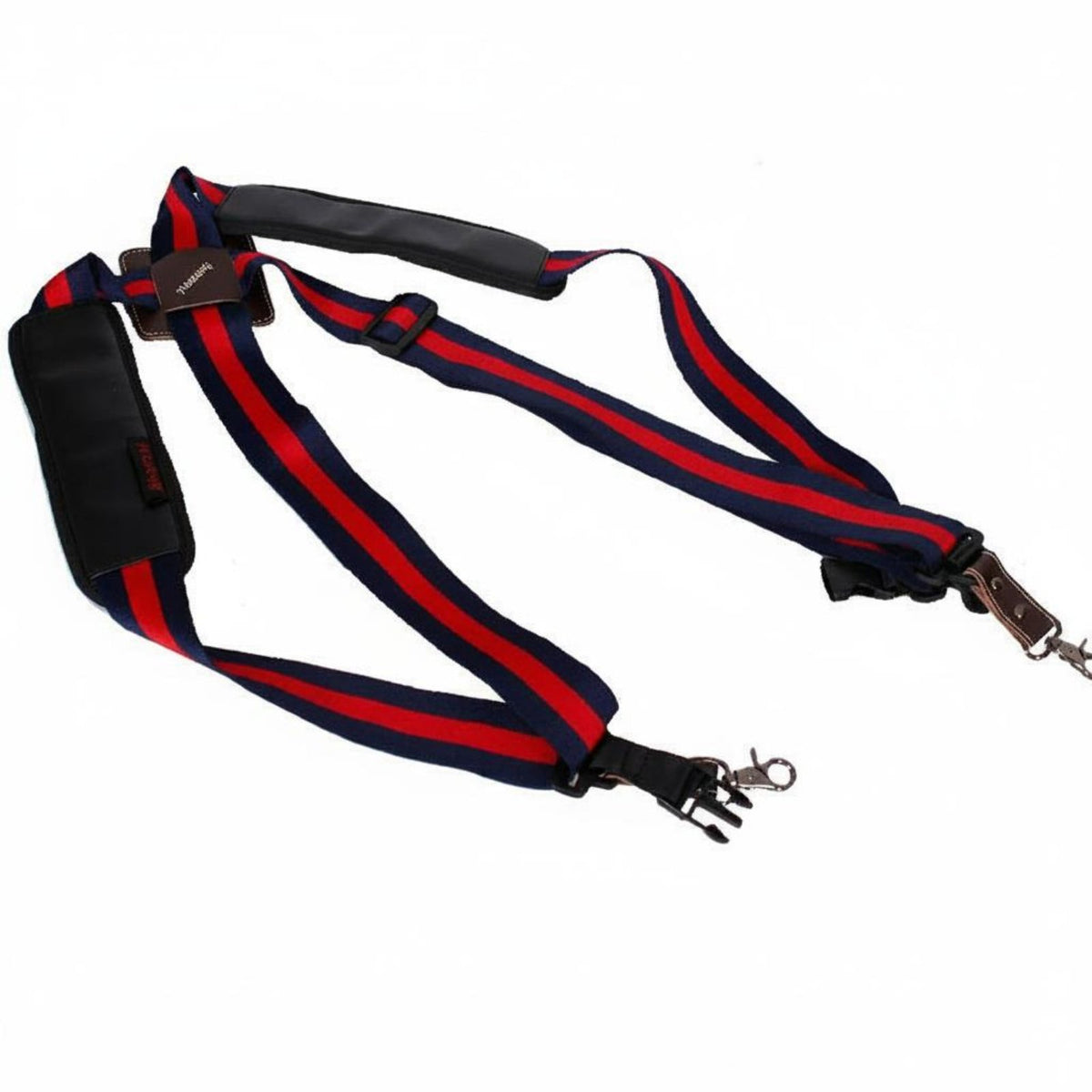 Long-Lasting Polyester Double Shoulder Drum Strap Quick Release Hooks African Drum Strap Adjustable Musical Instrument Accessory Padded Shoulders for Performances
