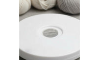 Hands-Effortless 3-Spool Knitting Stand Effortless Rotation Rotating Yarn Stand Easy to Assemble Triple Yarn Dispenser for DIY Crafters, Knitters, Crocheters, Tabletop, Desk