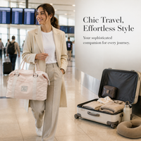 Large Capacity Travel Duffel Bag for Women, Short Trip Handbag, Maternity Carry-on, Gym, Business Travel