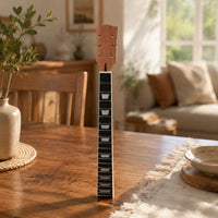 Guitar Neck with Rosewood Fingerboard 22-Fret Electric Guitar Neck Unfinished for Luthier, Custom Builds