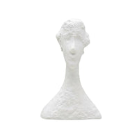 Modernist Figure Sculpture Modern Design Abstract Human Bust Minimalist
