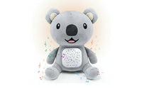 Stuffed Koala Soothing Baby Sound Machine with Light Display Koala Stuffed Toy Cuddly Sleep Aid Portable for Babies, Nursery