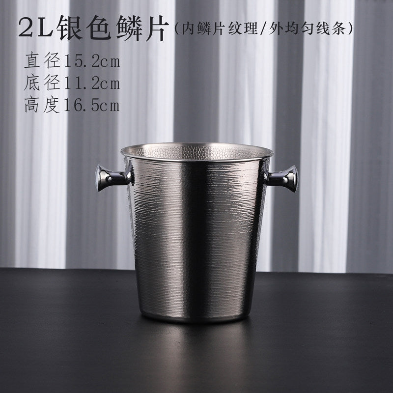 2L / Silver Scale Stripe
