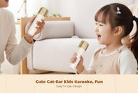 Kids karaoke mic speaker for parties