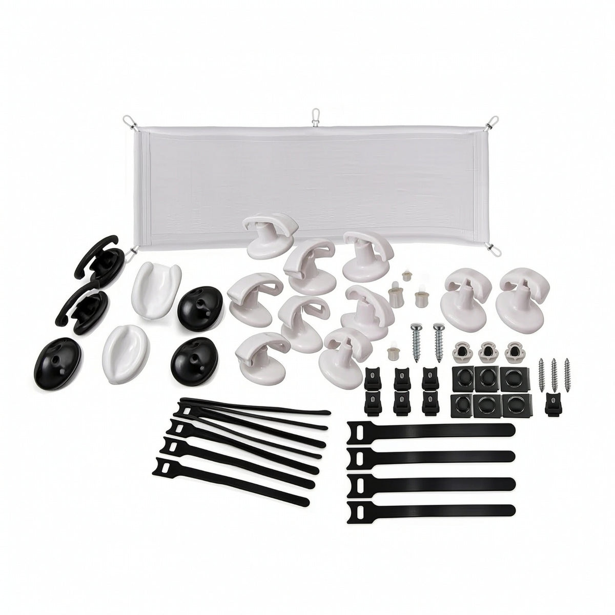 Under Desk Cable Management Net Screw-in Under Desk Cable Cradle Strong