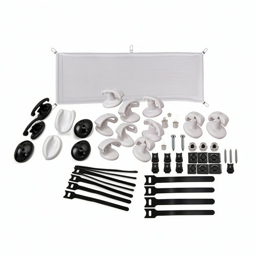 Under Desk Cable Management Net Screw-in Under Desk Cable Cradle Strong