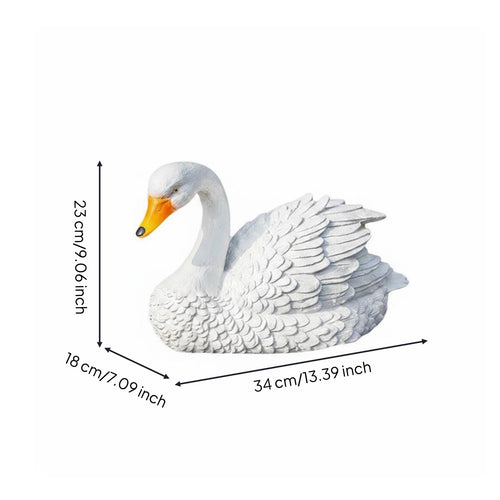 Floating Bird Statue Decorative Attraction Garden Pond Floater Lightweight