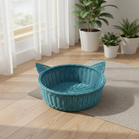 Breathable Feline Nest Year-Round Woven Feline Bed Lightweight for Small Dogs