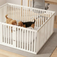 Indoor Pet Enclosure Easy to Pet Hygiene Enclosure with Door Washable Dog Playpen with Door for Puppy , Apartments