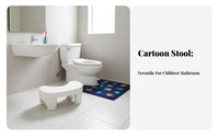 Squatting Toilet Stool Thickened Construction Toilet Squatting Aid for Children
