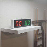 Large LED Display Billiards Electronic Scorer Long Standby Time Digital Pool Scoreboard Single-Press Scoring Sporting Goods for Tournament