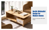 Small Apartment Tea Table, Nordic Coffee Table, Modern Minimalist, Living Room, Storage, Sofa Side Table