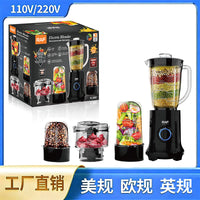 4-in-1 Countertop Blender for Milkshakes and Smoothies, Portable Grinder, Meat Grinder, EU Plug