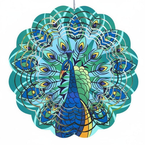 3D Mandala Wind Easy to Hang 3D Mandala Gift for Patio, Yard