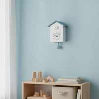 Cuckoo Wall Clock Nordic Style Modern Cuckoo Clock Hourly Chime Home Decor for Living Room, Bedroom, Office