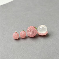 Glow-in-the-Dark Lychee Resin Car Dashboard Figurine