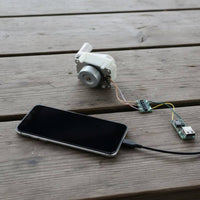 Mini Hand Crank Generator, Brushless, Permanent, Outdoor Emergency, High Performance