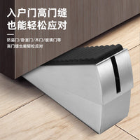 304不锈钢门塞加高防风门阻防撞器门挡阻门器门顶免打孔弹簧门挡