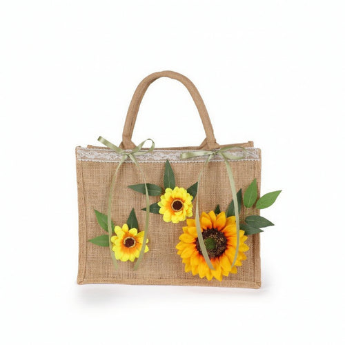Tote Bag with Marigold Versatile Handbag Portable for Women