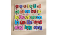 Wooden Puzzle Board Cognitive Educational Puzzle Matching Board Learning Toy Movable for Preschoolers, Classroom