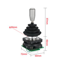 4NO Industrial Joystick Silver Alloy Contacts for Engineers, Technicians