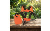 Double Shoulder Harness Padded Trimmer Strap with Waist Pad Adjustable for Farm