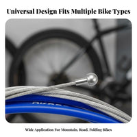 Bike Brake Wire Set Rust Resistant Universal Bike Brake Wire Kit Long-Lasting Effortless Performance for Mountain Bikers