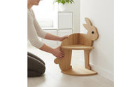 Rabbit Corner Shelf Decorative Bunny Storage Rack Multi Purpose for Children