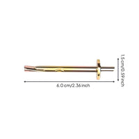 Zinc anchor with rust-resistant bolt