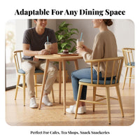 Upholstered Dining Booth Set Wrought Iron Frame Restaurant Seating Modern Design Comfortable Upholstery for Families, Homeowners