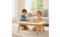 Preschool Wooden Puzzle with Animal Faces Child-Centered Math Puzzle Screennon-Digital Math Learning Board Colorful for Preschoolers, Kids