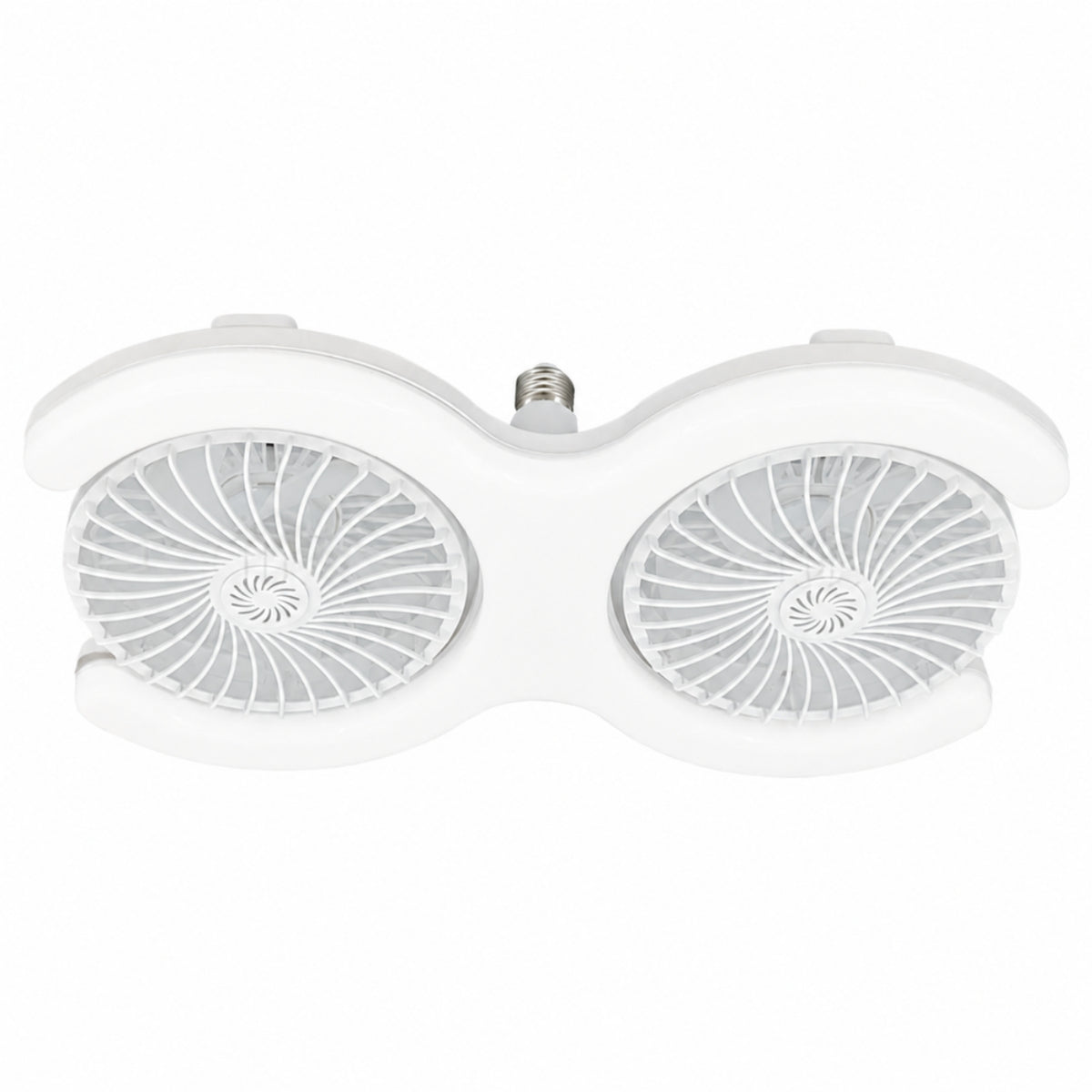 Compact twinHead Ceiling Fan Light Timer Two-Head Fan Light