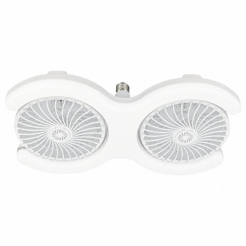 Compact twinHead Ceiling Fan Light Timer Two-Head Fan Light