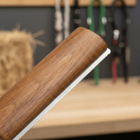 Serrated Horse Easy to Clean Grooming Tool for Barn, Riding Arena