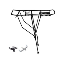 Child Cycle Carrier Rack Adjustable Kids Bike Rear Rack Sturdy Metal