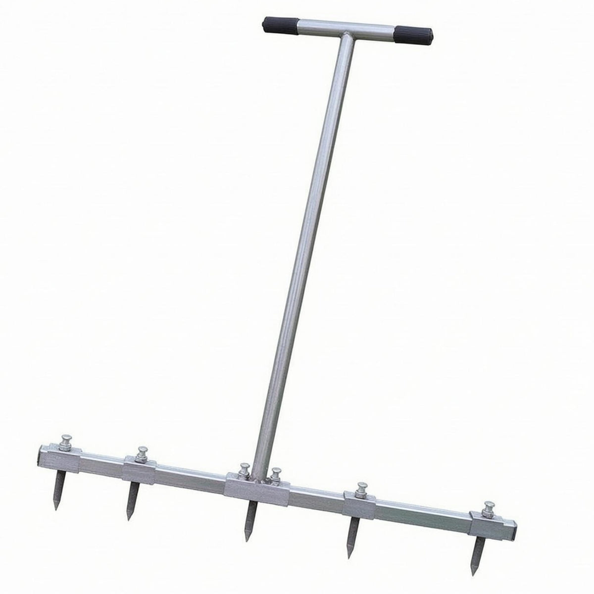 Manual Onion Planter Long Handle Metal Hole Digger Crossbar Grip Garden Gear for Farm