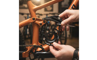 CNC-Machined Single-Chainring Chain Guide Lightweight Chain Guide with ISCG-05 Mount Deformation-Resistant Hardware Durable for 1x Drivetrain Conversion, Commuting