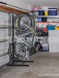 Adjustable Metal Bicycle Parking Rack for Multiple Bikes